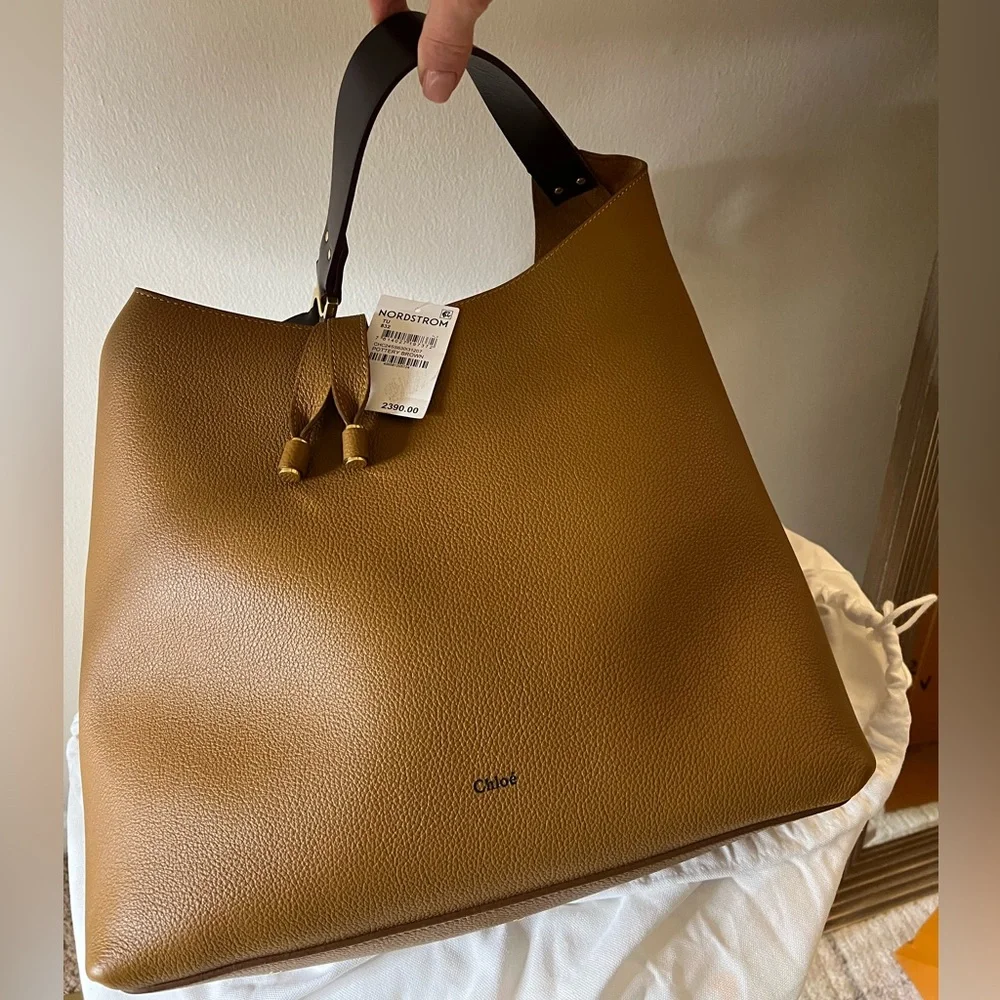 Chloe Marcie Hobo large shoulder bag - Picture 6 of 13